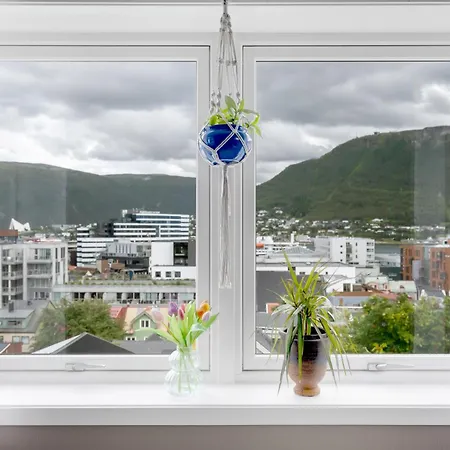 Stunning Arctic Panorama I Spacious&central Apartamento